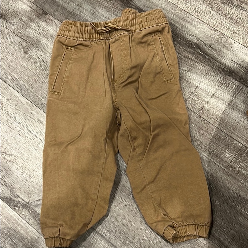 Old Navy Tan Jogger Sweatpants with Elastic Waistband